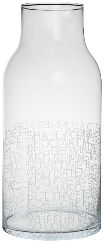  Shakespeare's Summers Day Glass Vase Räder
